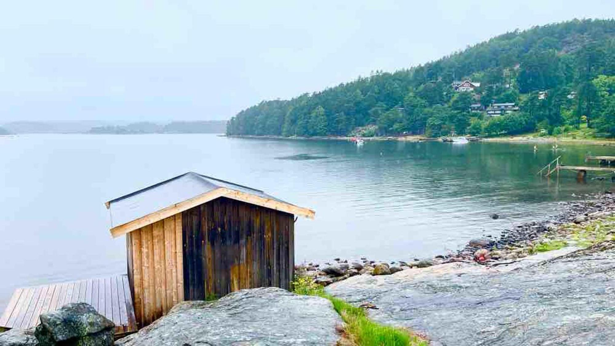 Seaside Dream With Jetty & Guest Cottage Ljungskile Eksteriør bilde